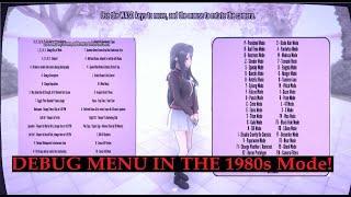 (FIXED) How To Get The Debug/easter egg Menu In The 1980s Mode! | Yandere Simulator 1980s Mode