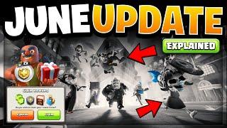 June 2025 New Update & Gold Pass Offer Explained - Get FREE Rewards in Clash of Clans!