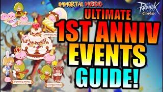 ALL 1ST ANNIV EVENTS GUIDE!! - RAGNAROK ORIGIN