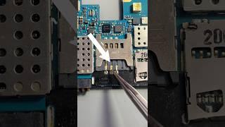 Sim Connector Repair #mobilerepair #electronics