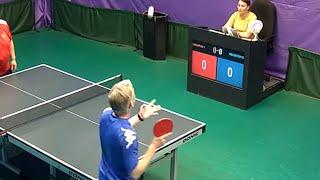 Михайлов Игорь - Молодцов Денис Лига Про настольный теннис. Россия. League Pro Table Tennis