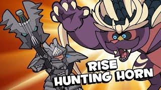 THAT'S ᴍʜ WILD: ADDRESSING RISE HUNTING HORN.