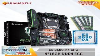 HUANANZHI X99 F8 LGA 2011-3 XEON X99 Motherboard with Intel E5 2680 Review