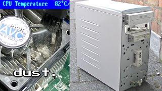 The Frustrating Adventure of Cleaning and Repairing an old Packard Bell Desktop PC from 2003