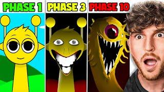 Unlocking EVERY PHASE in Sprunki.. (1-10)