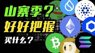 BTC去12万？山寨币暴涨？SOL | PEPE | SHIB | ADA | BCH | LINK | DOGE | WIF  |  ETH |  SUI | 加密货币