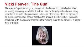 Vicki Feaver - The Gun: Analysis