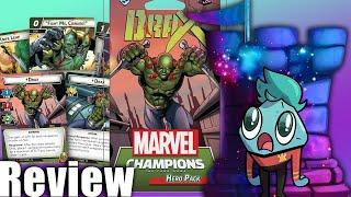 Marvel Champions: The Card Game – Drax Hero Pack Review - with Roy Cannaday