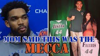 Karl Anthony Towns VERY EMOTIONAL "Mom Said MSG is the Mecca", Discuss Jalen Brunson & Thibs