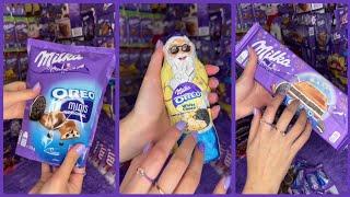 Unpacking Milka's chocolates ASMR chocolate Lunch time #tiktok #shorts #milka