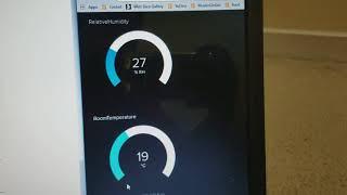 DHT11 Temperature Humidity Sensor using ESP8266 NodeMCU