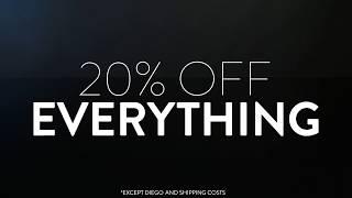 20% Off EVERYTHING Sale!