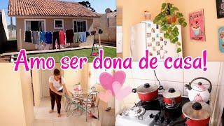 Rotina diária da manhã | Dona de casa com amor!| Cuidando do lar