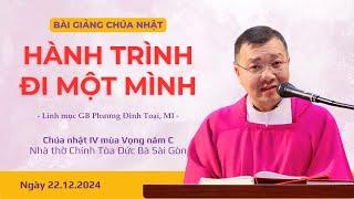 Hành trình đi một mình - Lm GB Phương Đình Toại, MI | CN IV MV năm C