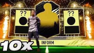 ARE THEY WORTH IT?! 10X TOTW UPGRADE SBCS! (FIFA 21)