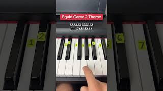 Squid Game 2 Theme Easy Piano Tutorial #easy #piano #tutorial