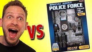 Special Agent Police Force Deluxe Action Play Set Unboxing