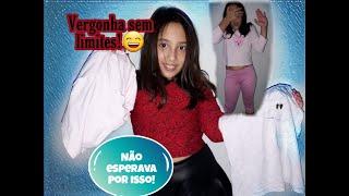 Vestindo minhas roupas de 6 anos!#vergonha100limites