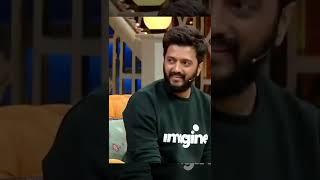 Ritesh Deshmukh & Genelia Talking About Their First Meet In Kapil Sharma Show