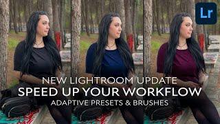 Lightroom Update, Speed Up Your Workflow With AI & Adaptive Presets - Change Colour Of Clothes