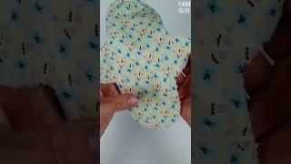 How to Make Reusable Menstrual Pads #shorts