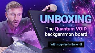 UNBOXING The Quantum VOID Luxury Backgammon Board