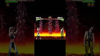 Shang Tsung Mercy Slide Fatality Glitch #umk3 #retro #gaming #games #glitch #mortalkombat #gameplay