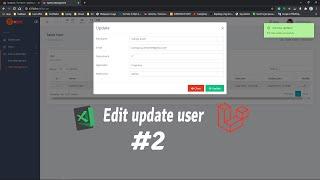 Update A User Profile In Laravel