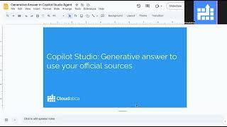 Copilot Studio Generative answer to use your official sources