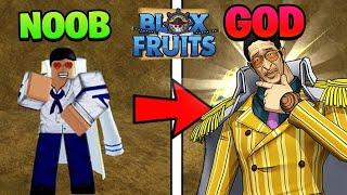 Becoming the LIGHT ADMIRAL Kizaru NOOB TO PRO... Day 3 (Roblox Blox Fruits)