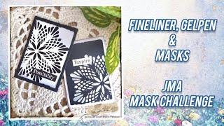 fineliner, gelpen en masks