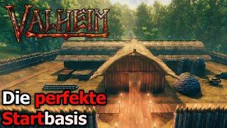 Valheim // perfekte Startbasis - sicher und effizient