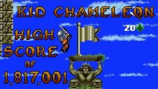 Kid Chameleon High Score of 1,817,001
