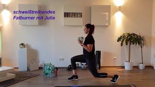 schweißtreibender Fatburner mit Julia