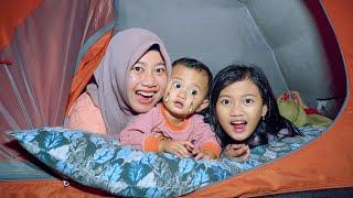 CAMPING MALAM SAMPAI TIDUR DI TENDA  AZAM NANGIS REWEL