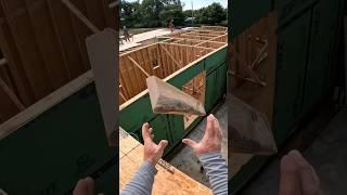 satisfying throws #shorts #framing #construction #carpentry