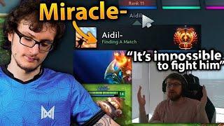 After MIRACLE Mid destroyed Qojqva, he said this on STREAM...