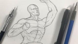 How to Draw An Action Pose for Comics Pencil and Paper