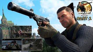 Sniper Elite 5 Gameplay | Part 1|One Shot, One Kill!