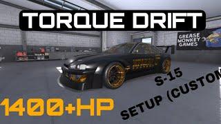 Torque drift s14 setup