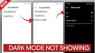 How to Fix Dark Mode Not Showing on Instagram Settings 2024 | Instagram Dark Mode Not Showing