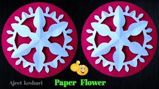 How To Make Paper Flowers  Easy Paper Flower  Craft Ideas ️ Diy Flower  Craft Making Idea