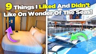 9 Things I Liked & Didn't Like about Wonder of the Seas