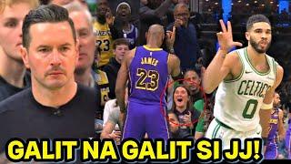 SAYANG! “KINAPOS” ang Lakers sa Dulo! Nawala si Lebron. Galit na Galit si Coach JJ Redick!