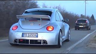 Modified Cars Leaving Car Meet! - VW Beetle RSi, Aventador SVJ, Subaru Impreza WRX STI & More!