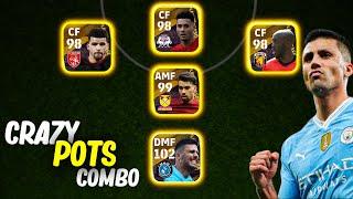 POTS Cards Looks Far Dangerous Than POTW Cards - Review POTS RODRI 102 Rate - eFootball 24 mobile