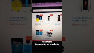 How to Add MOMO Payment to your website  #mobilemoney #momo #ecommerce