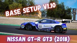 NISSAN GT-R GT3 (2018) | ▸BASE SETUP◂ | FREE | ACC v1.10