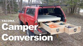 Tacoma Truck Bed Camper Conversion