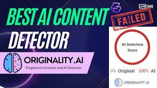 Best Ai Content Detector Tool and Plagiarism Checker Originality.ai